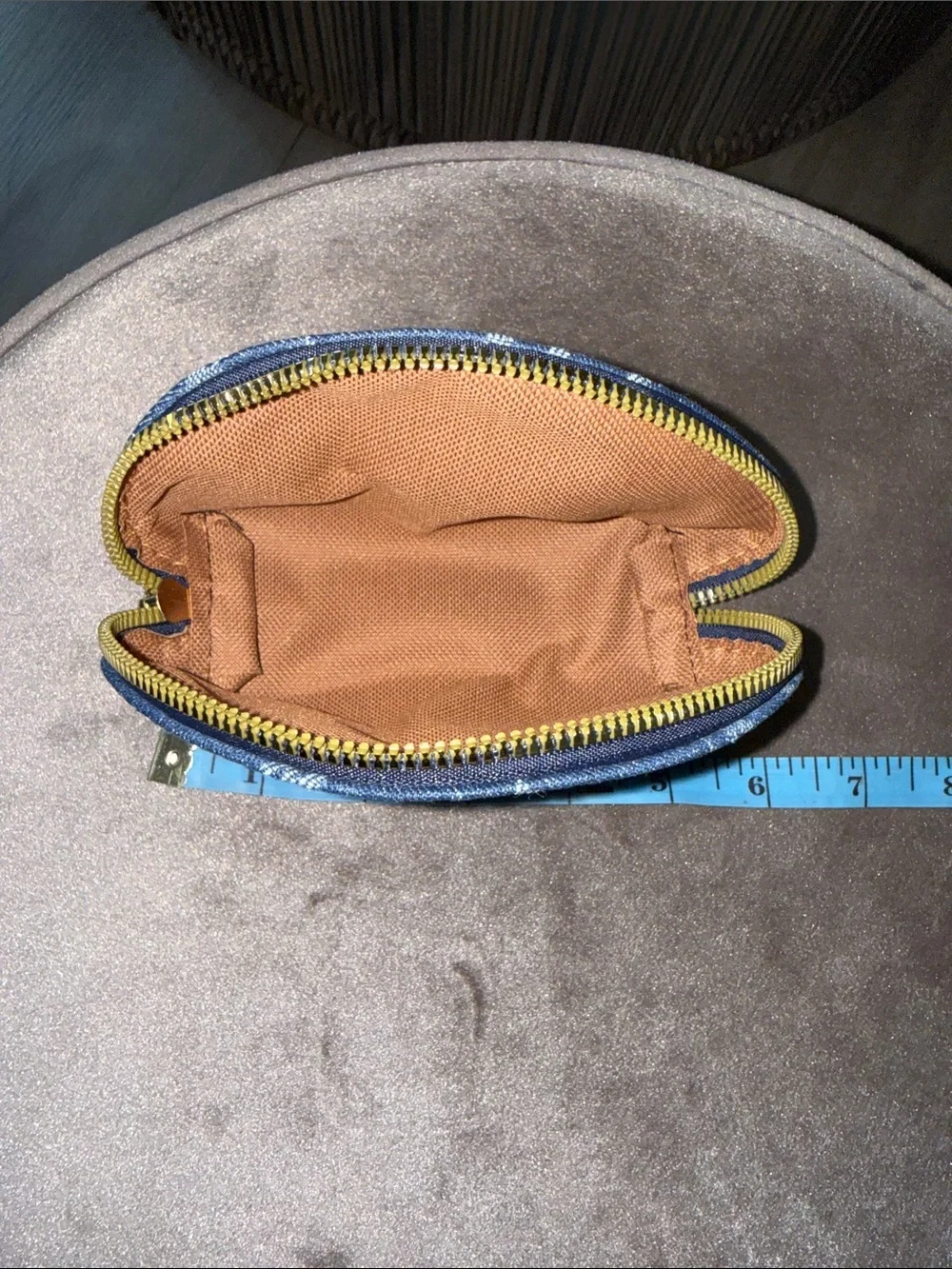Louis Vuitton Monogram Denim Cosmetic Pouch Set Luxury Designer